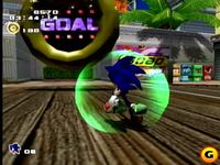 une photo d'Ã©cran de Sonic Adventure 2 sur Sega Dreamcast